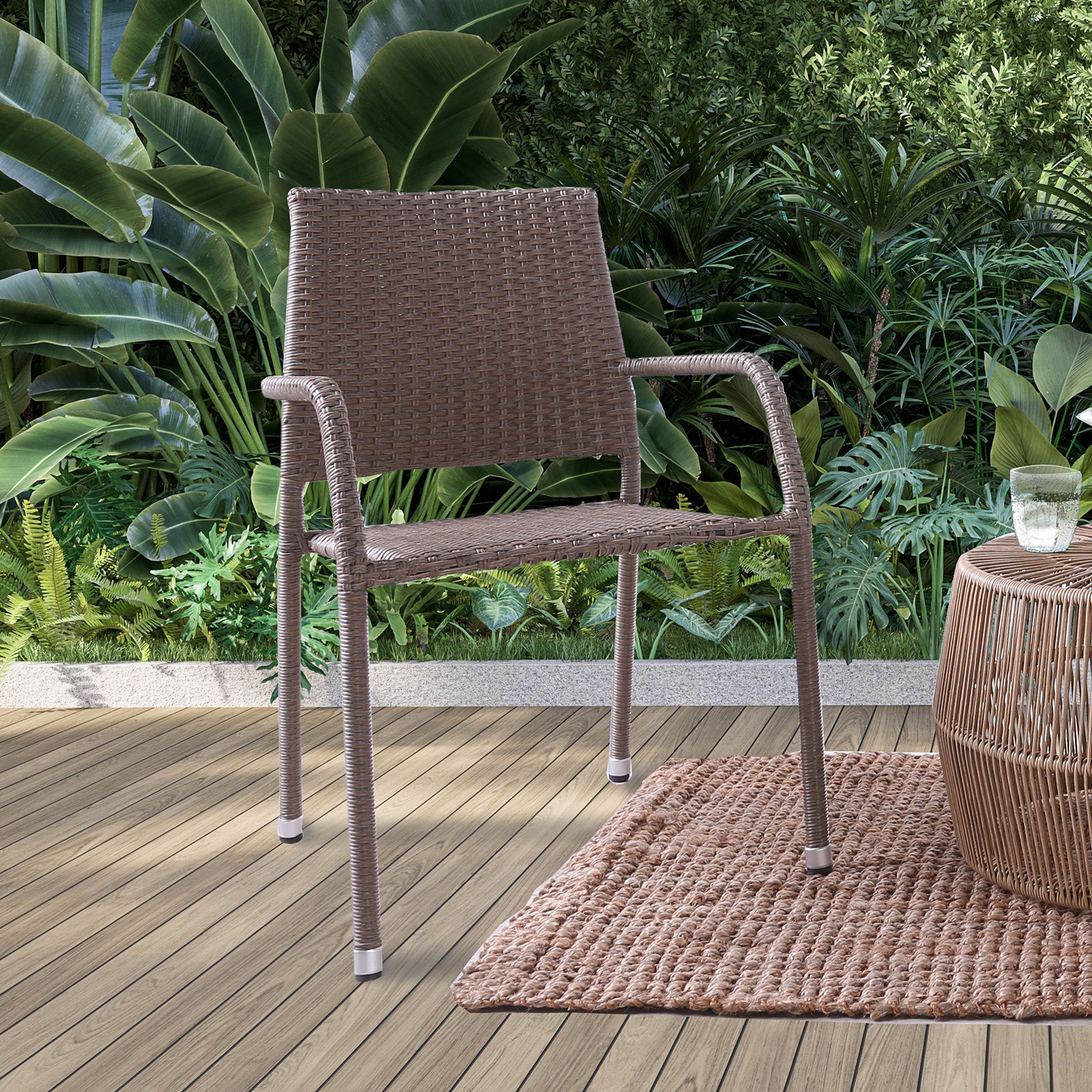 ENZI - Stacking Chair (40/STACK), Natural - FM80005NT-CH-40PK