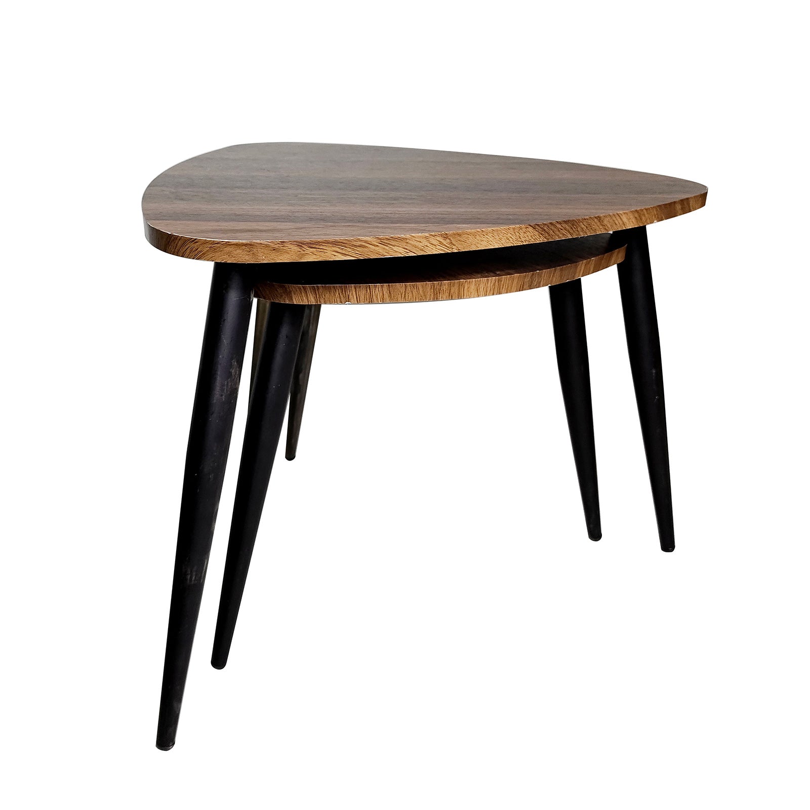 COVE - Nesting Tables (2/CTN), Natural/Black - GM-5014-2PK