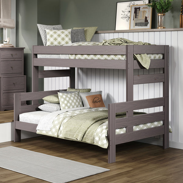 DAMARIS - Twin/Full Bunk Bed - AM-BK306GY-BED