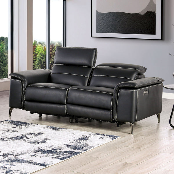 ASCONA - Power Loveseat - CM9927BK-LV-PM