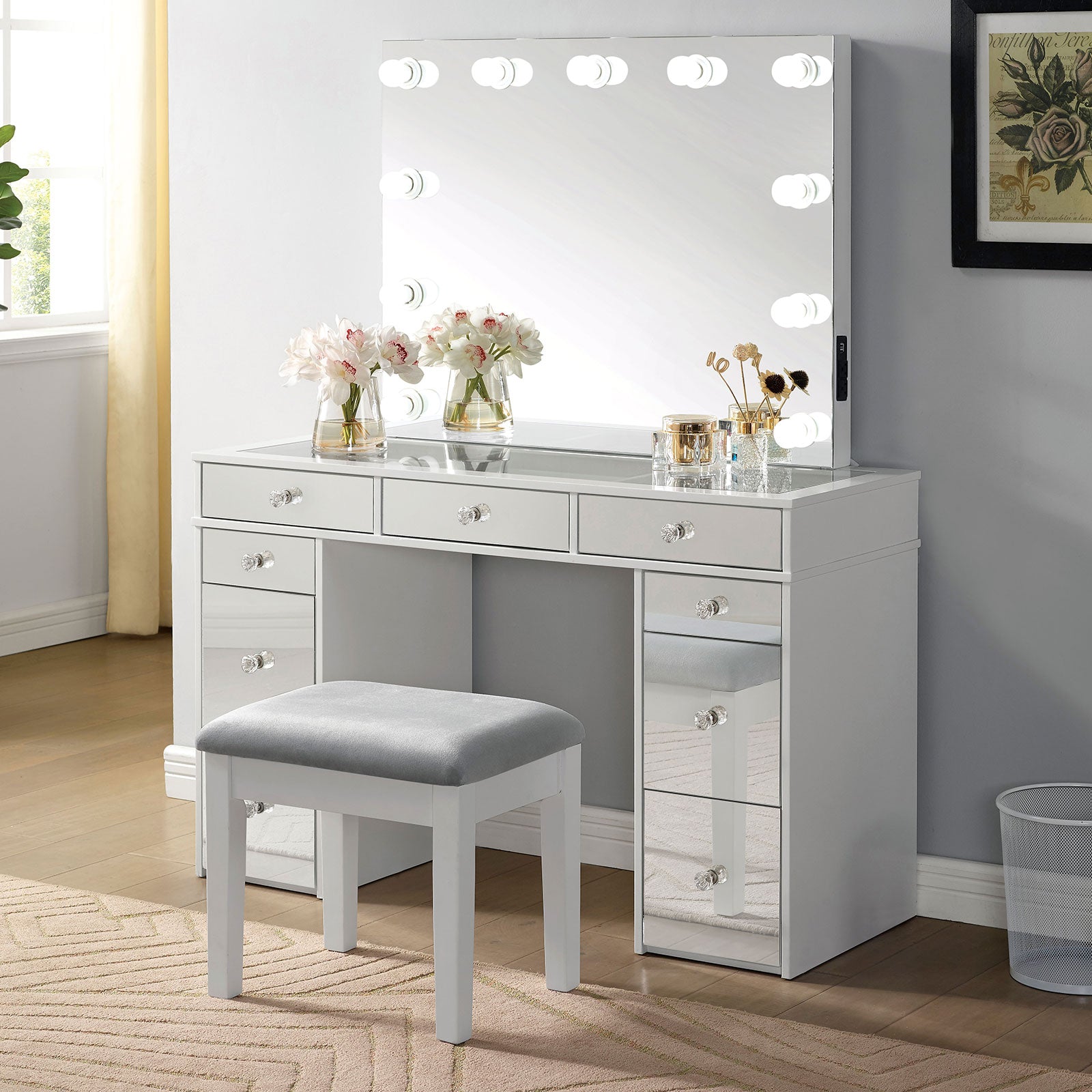 MARGRET - Vanity Set - CM-DK928-PK