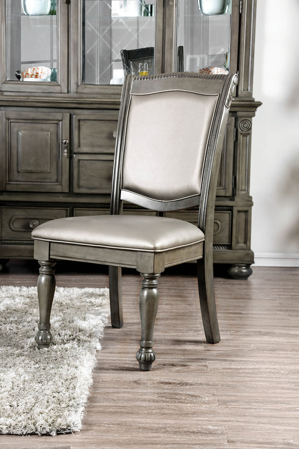 ALPENA - Side Chair (2/CTN) - CM3350GY-SC-2PK