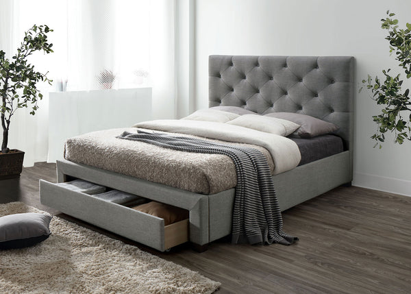 SYBELLA - Cal.King Bed - CM7218GY-CK-BED