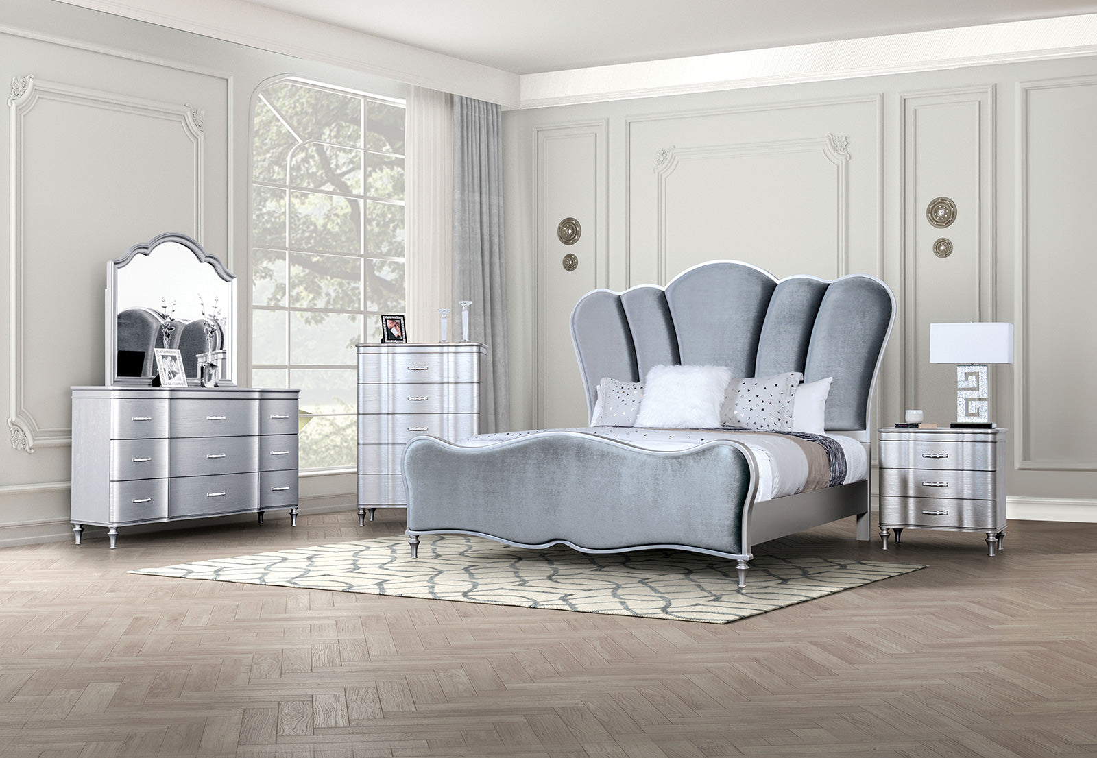 ELEANORA - Mirror, Silver - FM7416SV-M