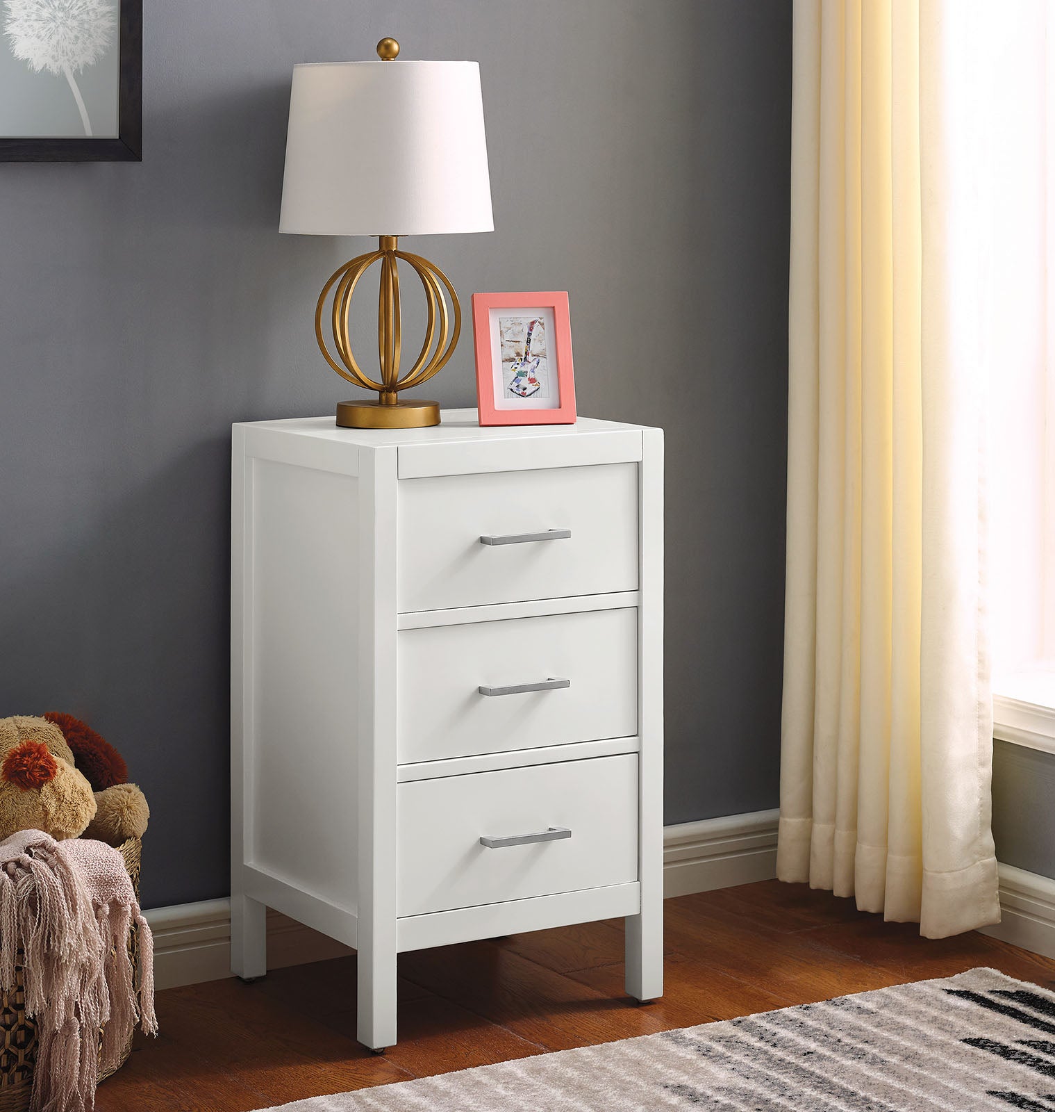 CASSIDY - Twin Loft Bed w/ Drawers - CM-BK970-BED