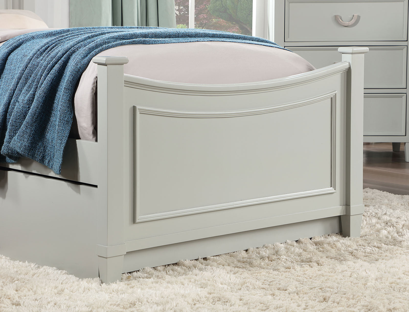 LYCORIDA - 4 Pc. Full Bedroom Set - CM7477GY-F-4PC