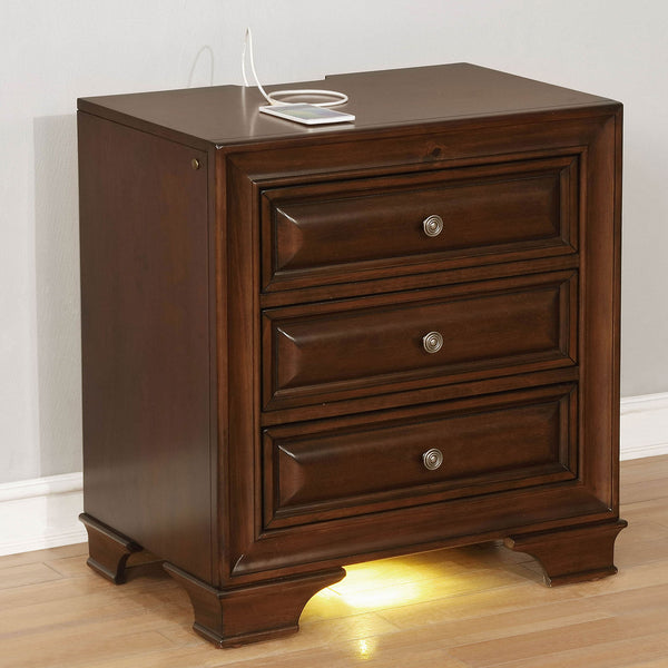 BRANDT - Nightstand w/ USB - CM7302CH-N
