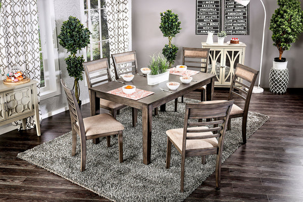 TAYLAH - 7 Pc. Dining Table Set - CM3607T-7PK