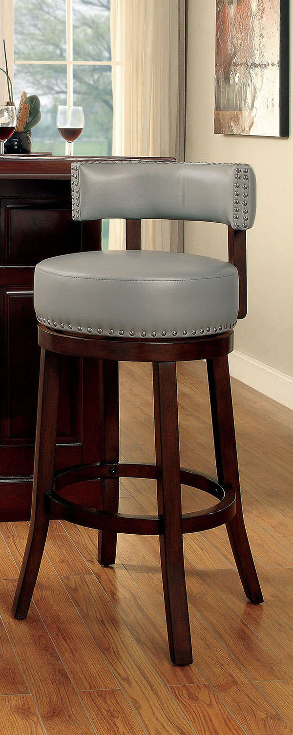 SHIRLEY - 30" Bar Stool - CM-BR6251GY-29-2PK