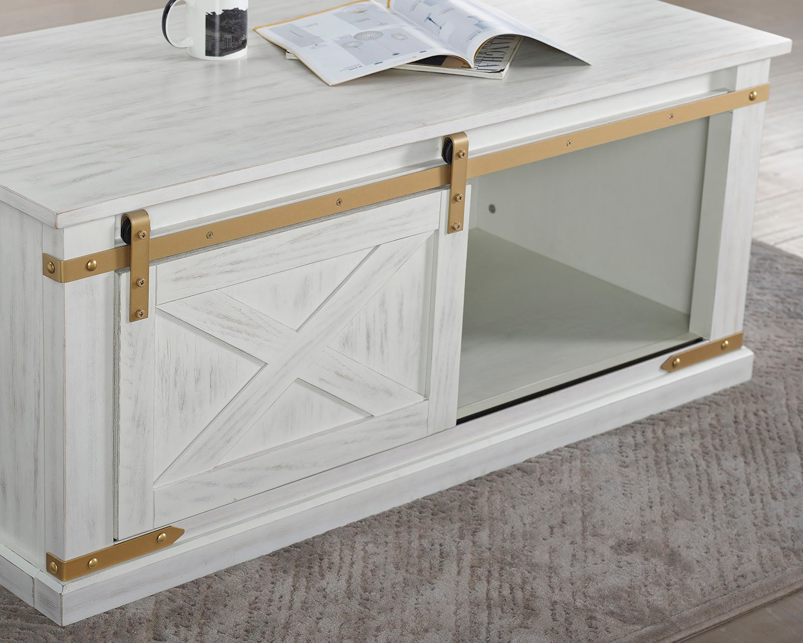 BACERRA - Coffee Table - CM4018WH-C