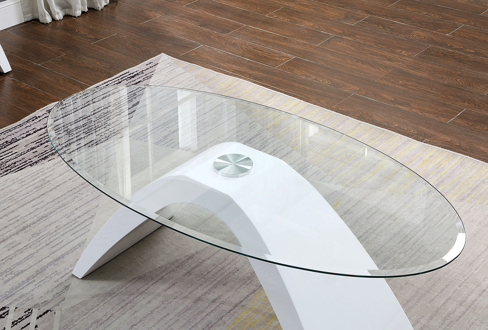NAHARA - Coffee Table, White - FOA4042WH-C-TABLE
