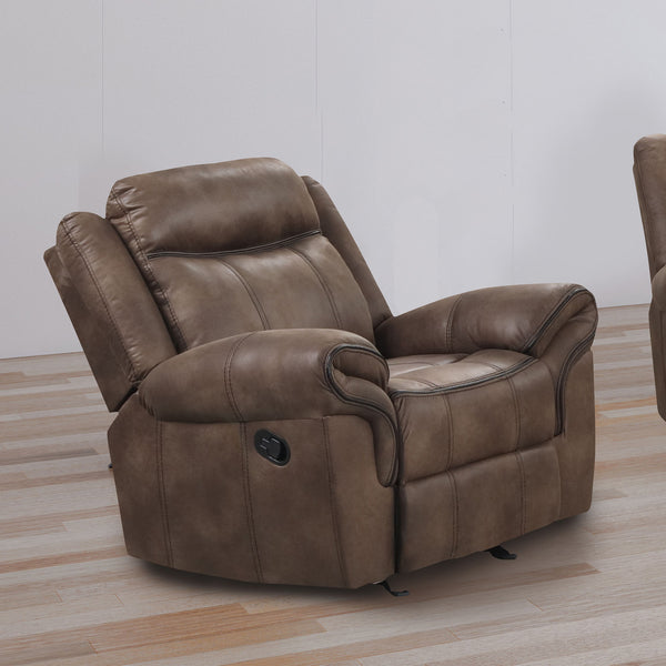 AGATA - Glider Recliner, Brown - NX6001BR-CH