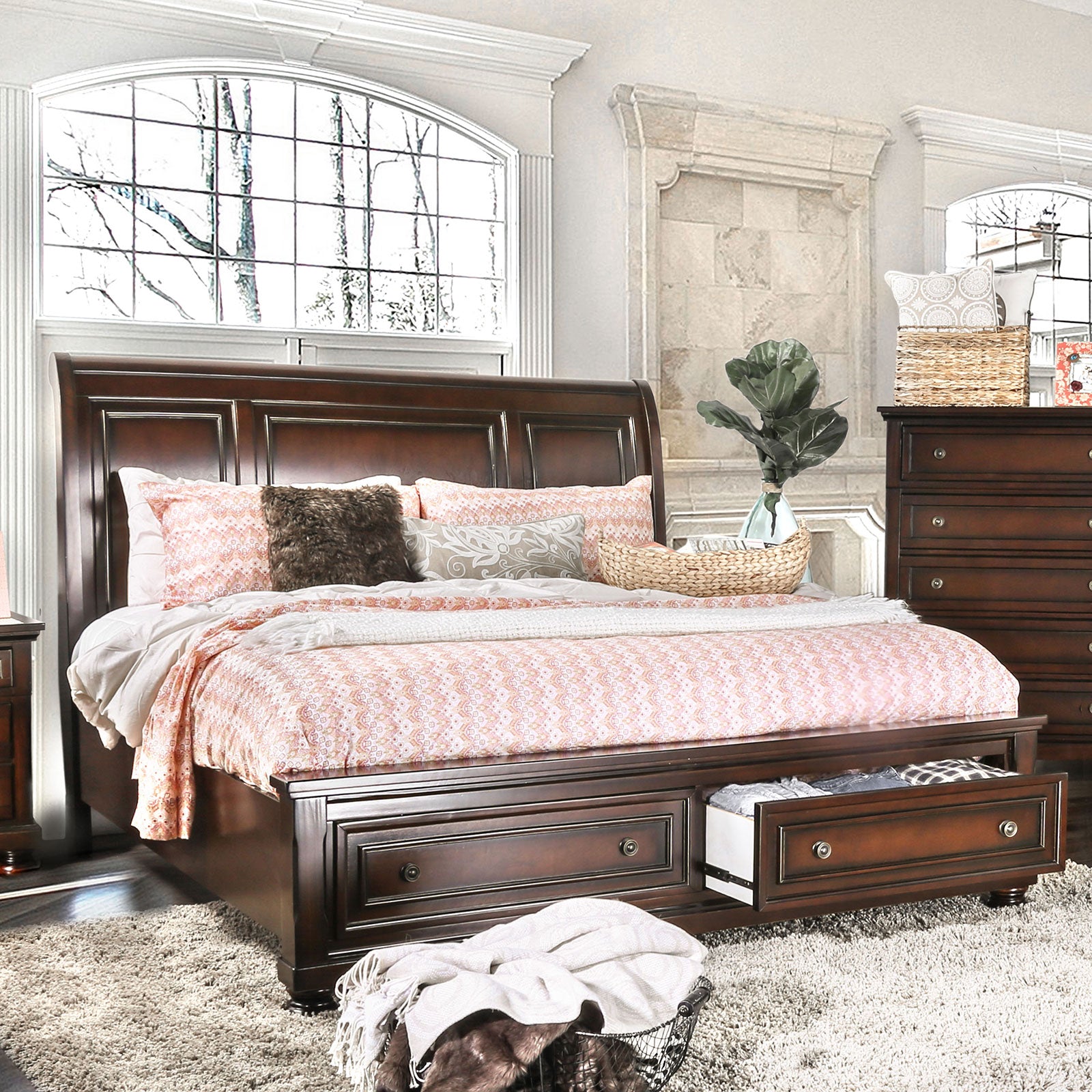 NORTHVILLE - 4 Pc. Queen Bedroom Set - CM7683Q-4PC