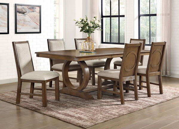 MONCLOVA - 7 Pc. Dining Table Set - CM3249A-T-7PC