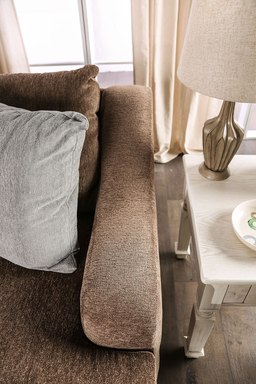 FARRINGDON - Sectional, Brown - SM1122-SECT
