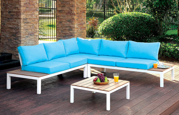 WINONA - Patio Sectional w/ Table - CM-OS2580-PK