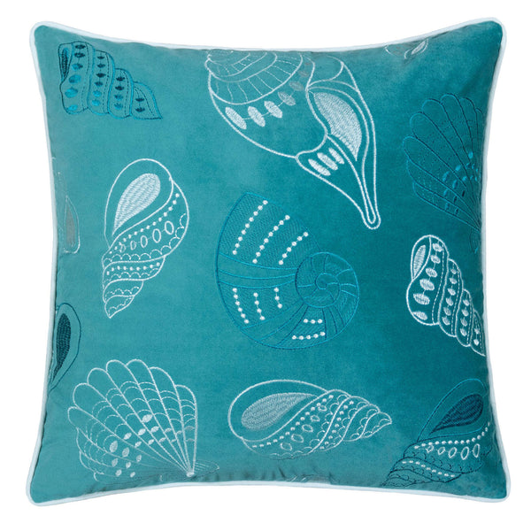 SALLY - 20" X 20" Pillow, Teal (2/CTN) - PL8074-2PK