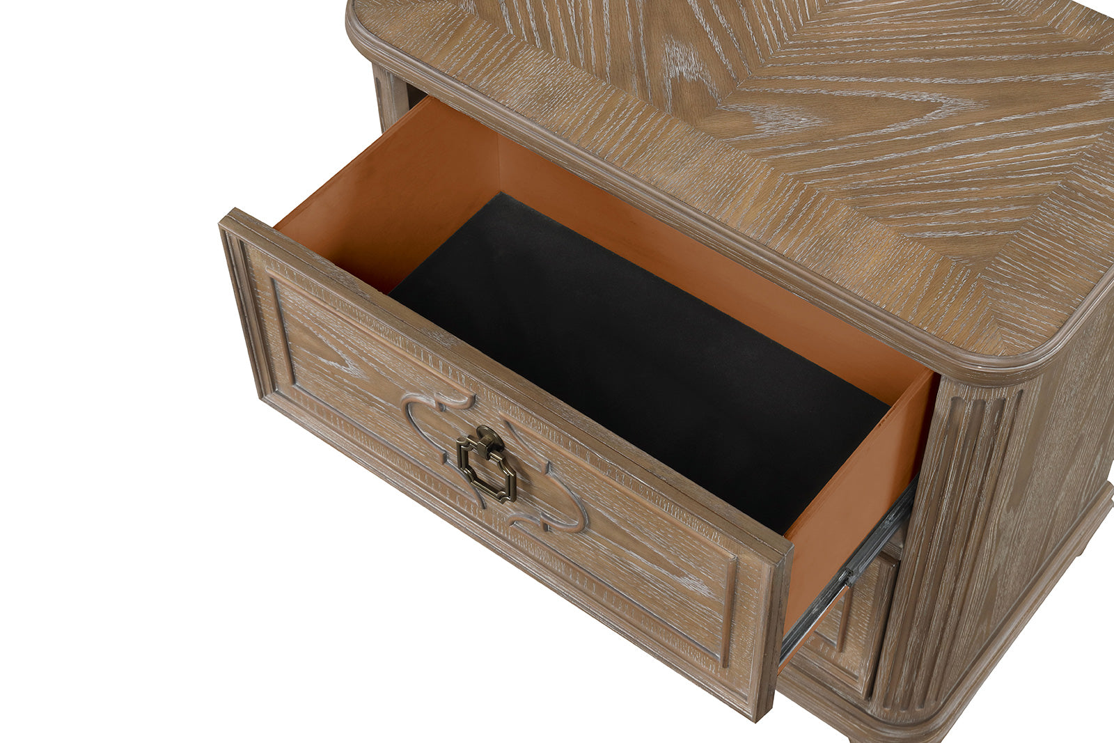 LYRIS - Nightstand, Rustic Oak - FM7417AK-N