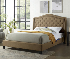CARLY - Queen Bed, Carly - FM7160BR-Q-BED