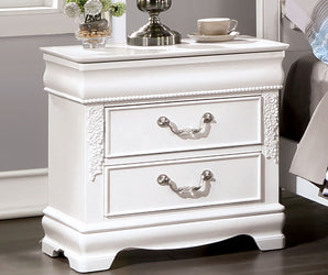 ALECIA - Nightstand w/ USB - CM7458WH-N