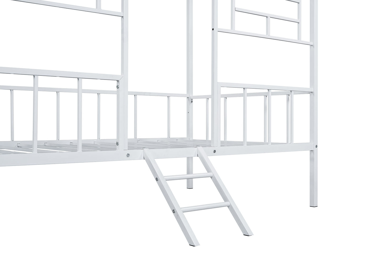 RHONDA - Twin Loft Bed (K/D), White - FM-BK908WH-T