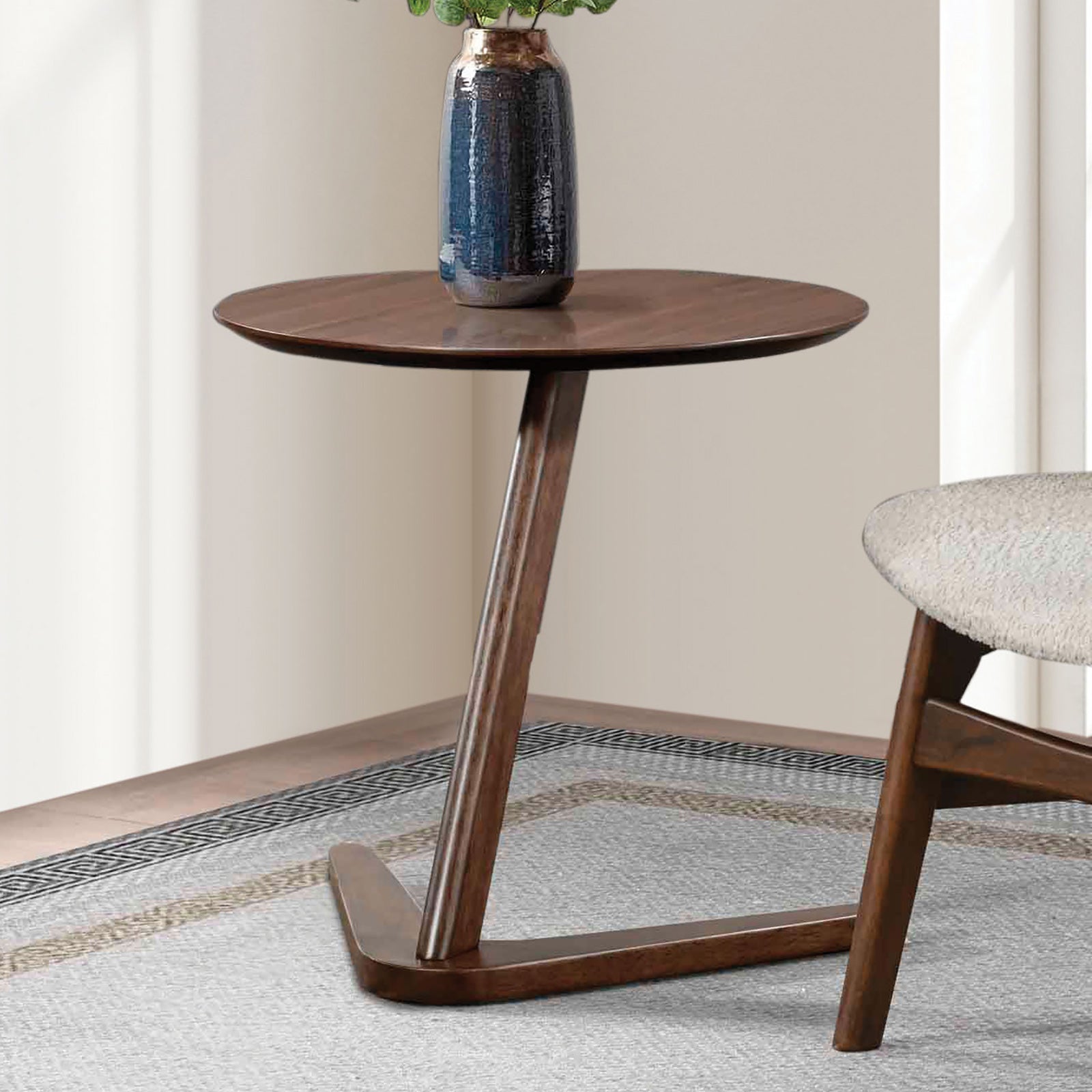 SPIEZ - 2Pc Accent Set (Chair + Side Table) - FM-AC203WN-SET