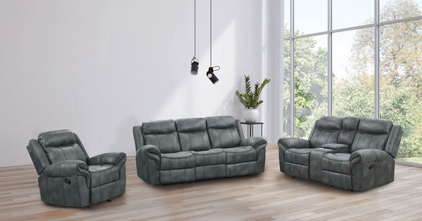 AGATA - Sofa + Loveseat - NX6001DG-2PC