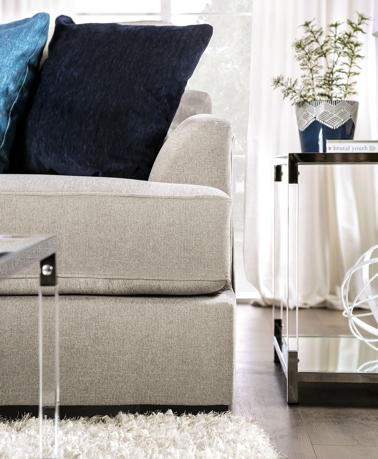 GUNNERSBURY - Sectional, Gray - SM1120-SECT