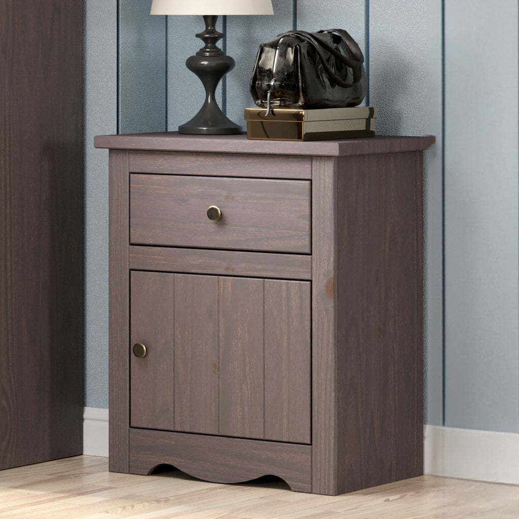 STAVROS - Nightstand - AM7002GY-N