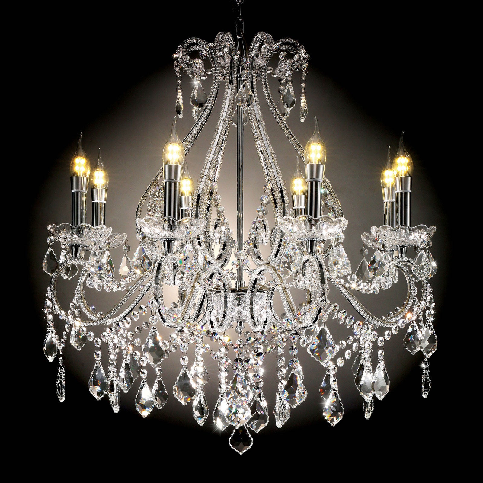 JEN - Ceiling Lamp, Hanging Crystal - L9802H