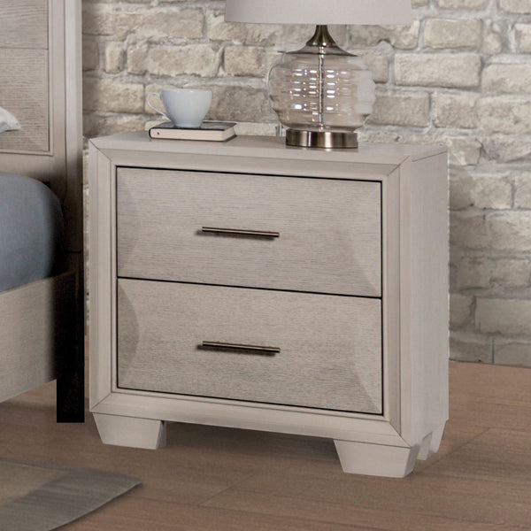 CHEMNITZ - Nightstand, White - FM7399WH-N