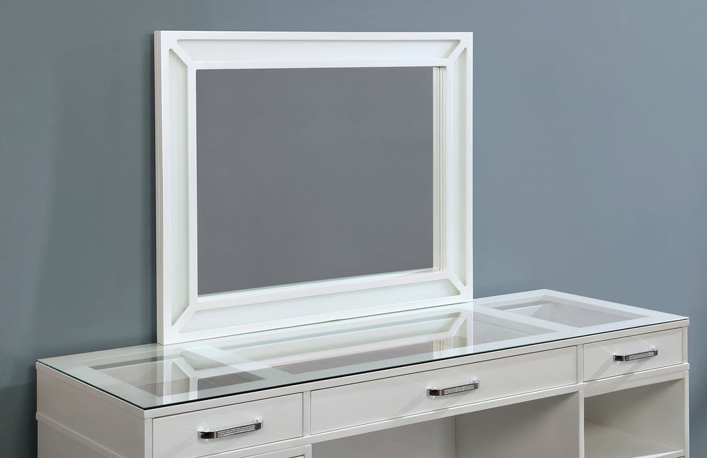 STEPHANIE - Vanity Set, White - FOA-DK5685WH-PK