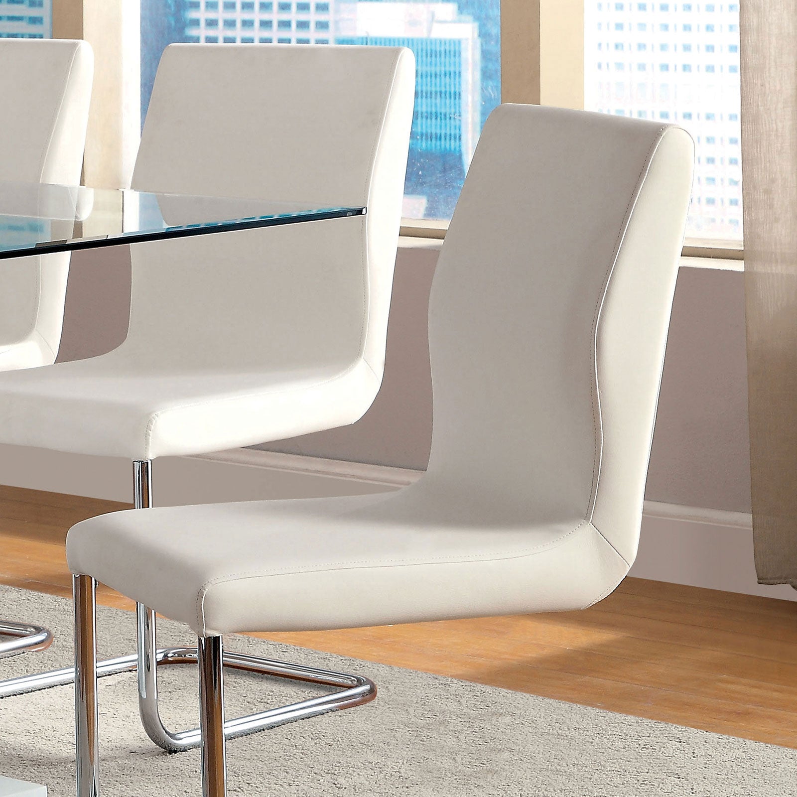 LODIA I - Side Chair - CM3825WH-SC-2PK