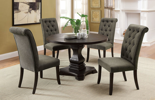 NERISSA - 5 Pc. Dining Table Set - CM3840RT-5PC-3564GY