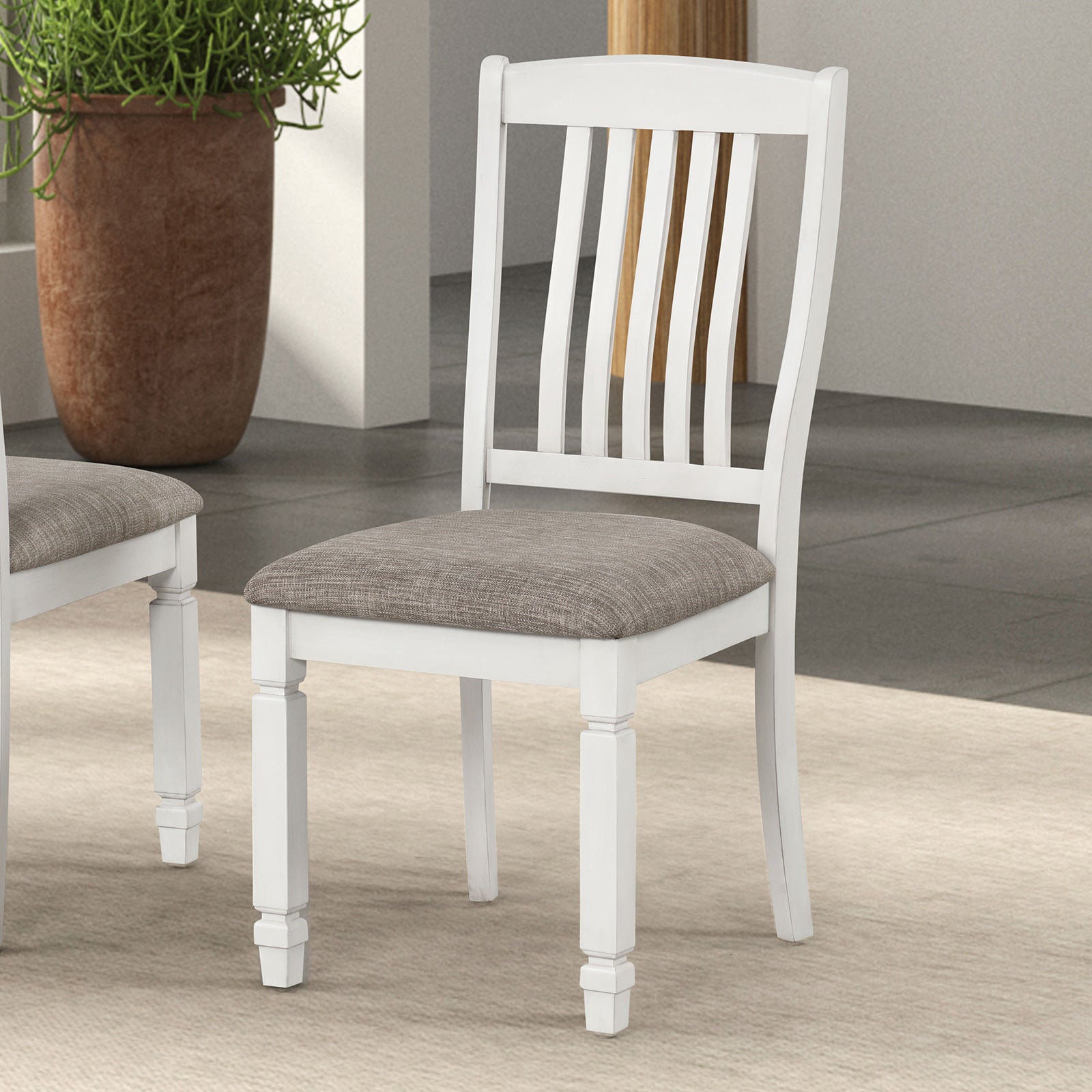 PENDOLA - Side Chair (2/CTN) - FM3427WH-SC-2PK