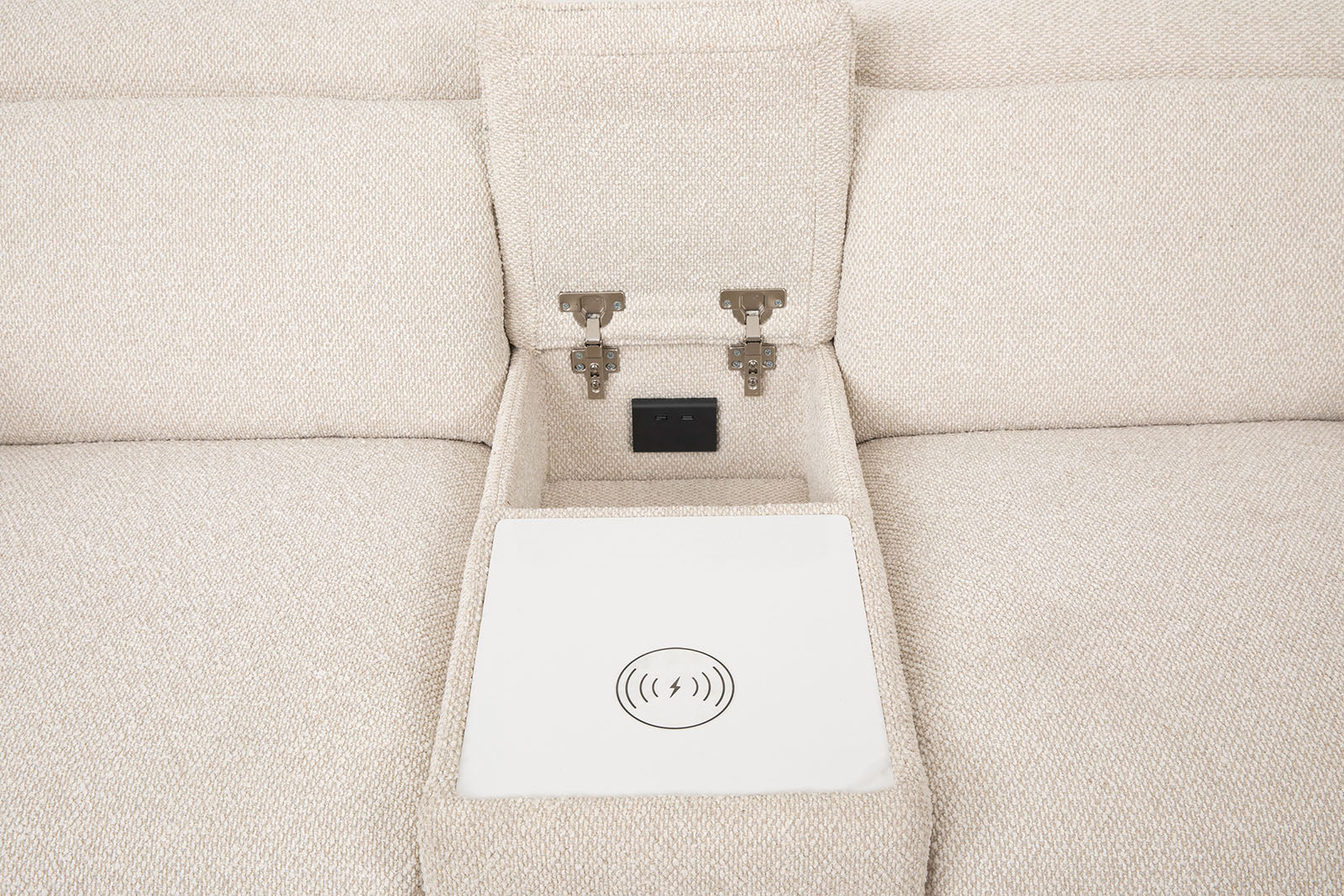 THADDEA - Power Loveseat - CM9934WH-LV-PM-PK
