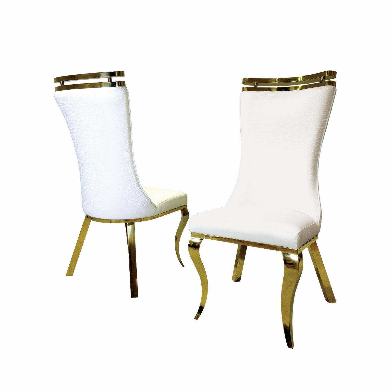 PALAZZO - Side Chair (2/CTN) - FM33011WH-SC-2PK