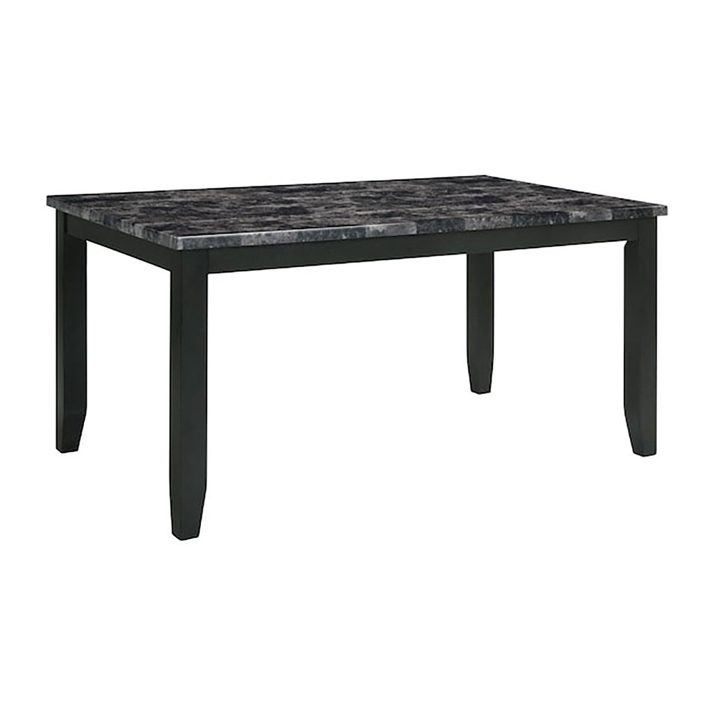 ADIA - 7 Pc. Dinning Table Set, Dark Gray - TM3110T-7PK