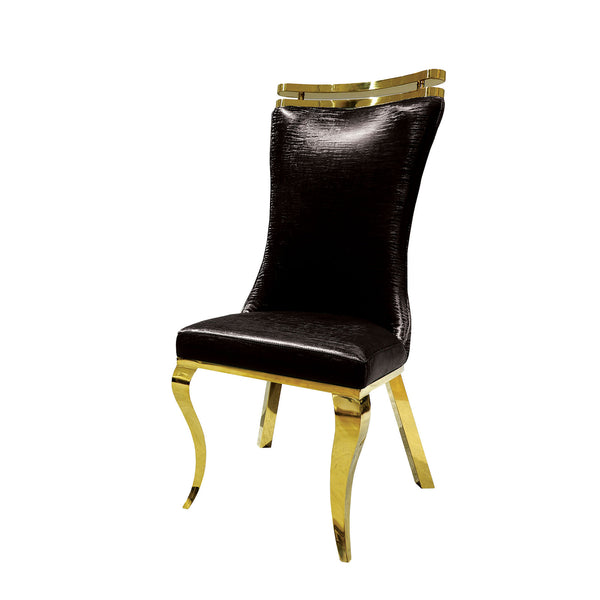 PALAZZO - Side Chair (2/CTN) - FM33011BK-SC-2PK