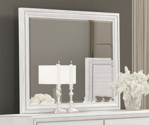 BASILONE - Mirror, Rustic White - FM7440WH-M