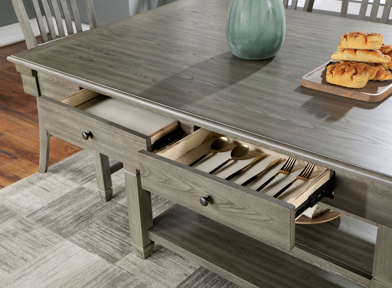 ANAYA - Counter Ht. Table - CM3512GY-PT-TABLE