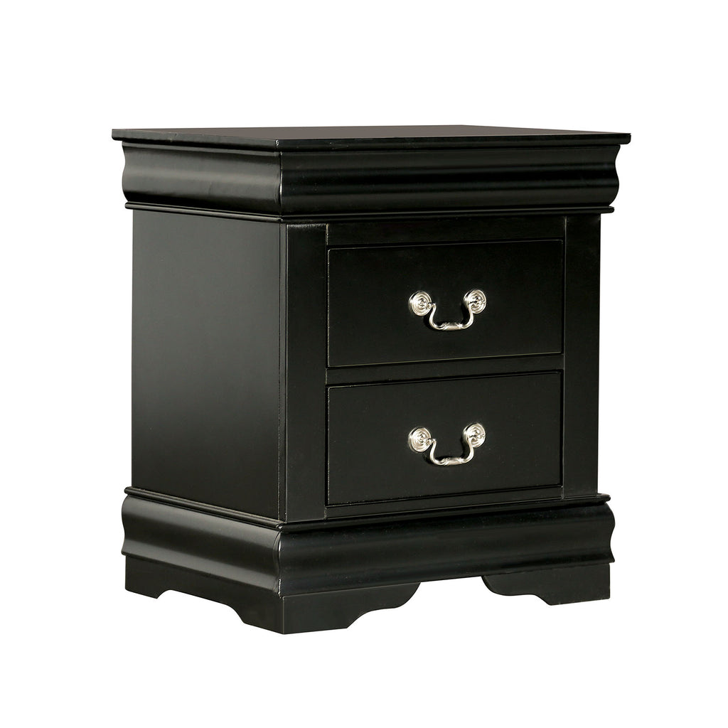 LOUIS PHILIPPE - 4 Pc. Queen Bedroom Set - FM7866BK-Q-4PC
