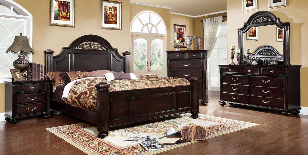 SYRACUSE - 4 Pc. Queen Bedroom Set - CM7129Q-4PC