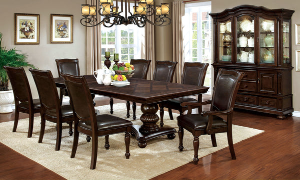 ALPENA - 7 Pc. Dining Table Set (2AC+4SC) - CM3350T-7PC