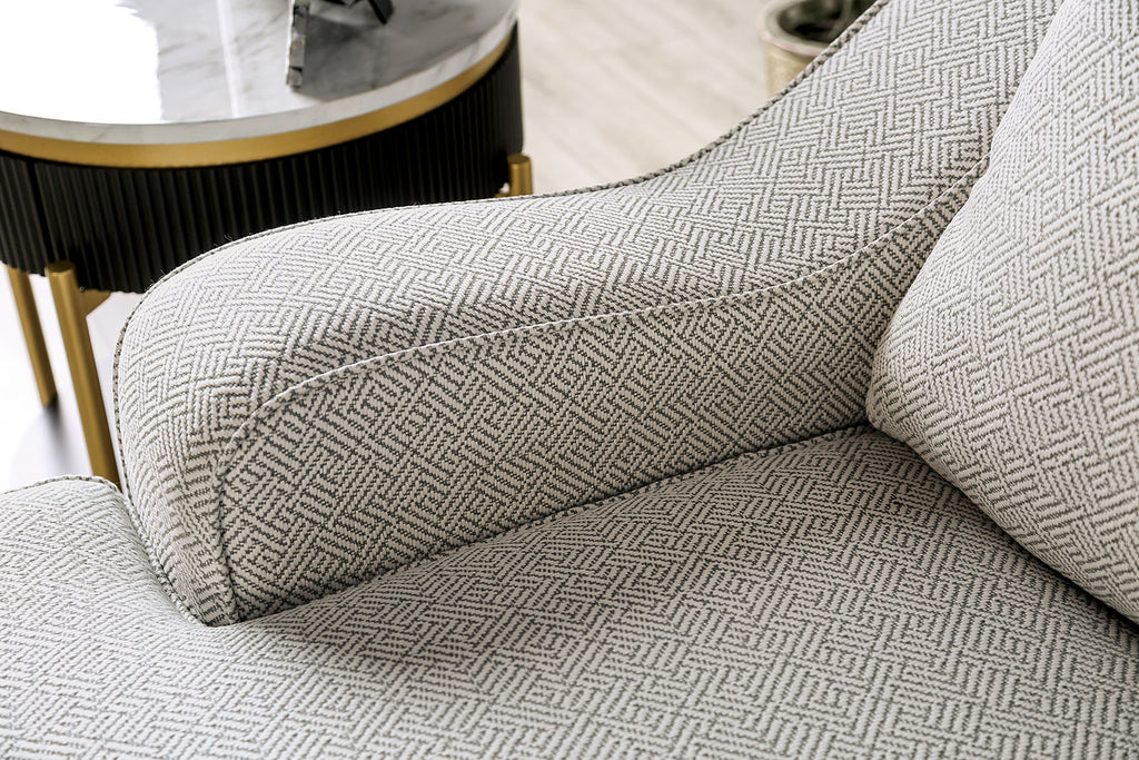 SKYLINE - Loveseat, Pewter/Gray - SM1212-LV