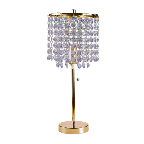 IRA - Table Lamp, Hanging Crystal - L78315G
