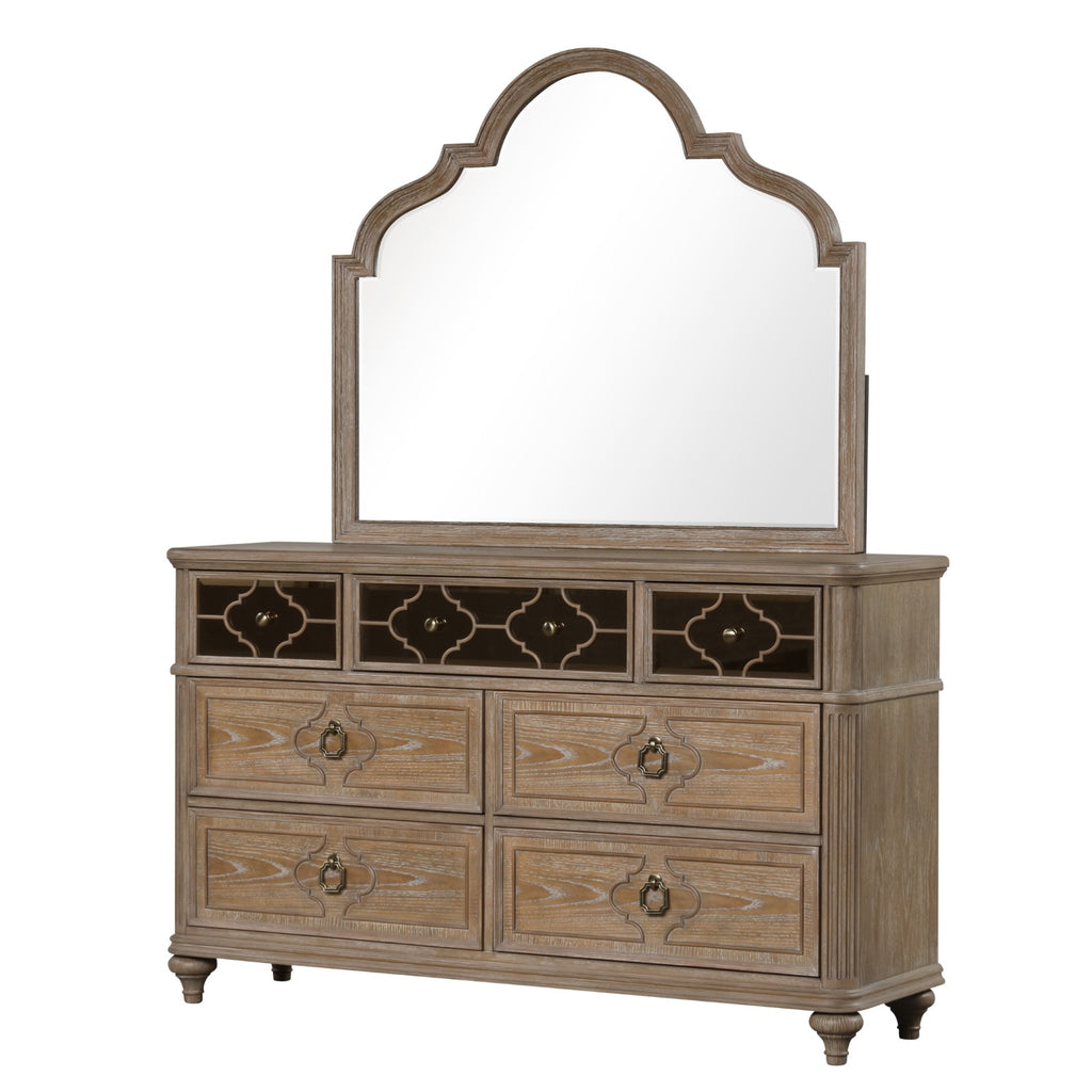 LYRIS - Dresser, Rustic Oak - FM7417AK-D