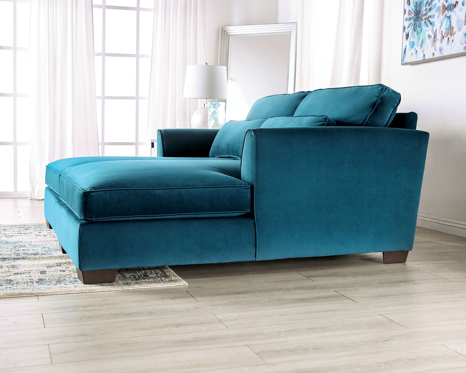 PEREGRINE - Sectional, Teal - SM5415-SECT