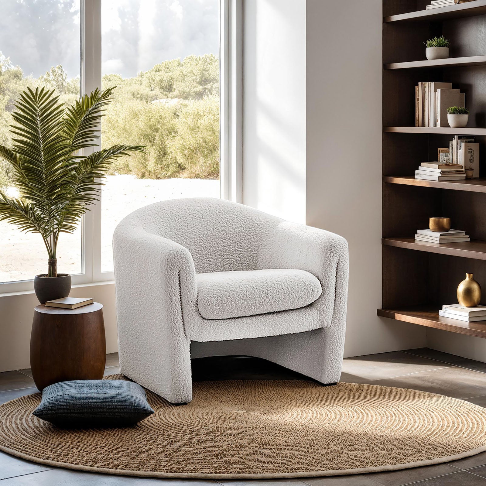 BEDALE - Accent Chair - FM-AC8016WH