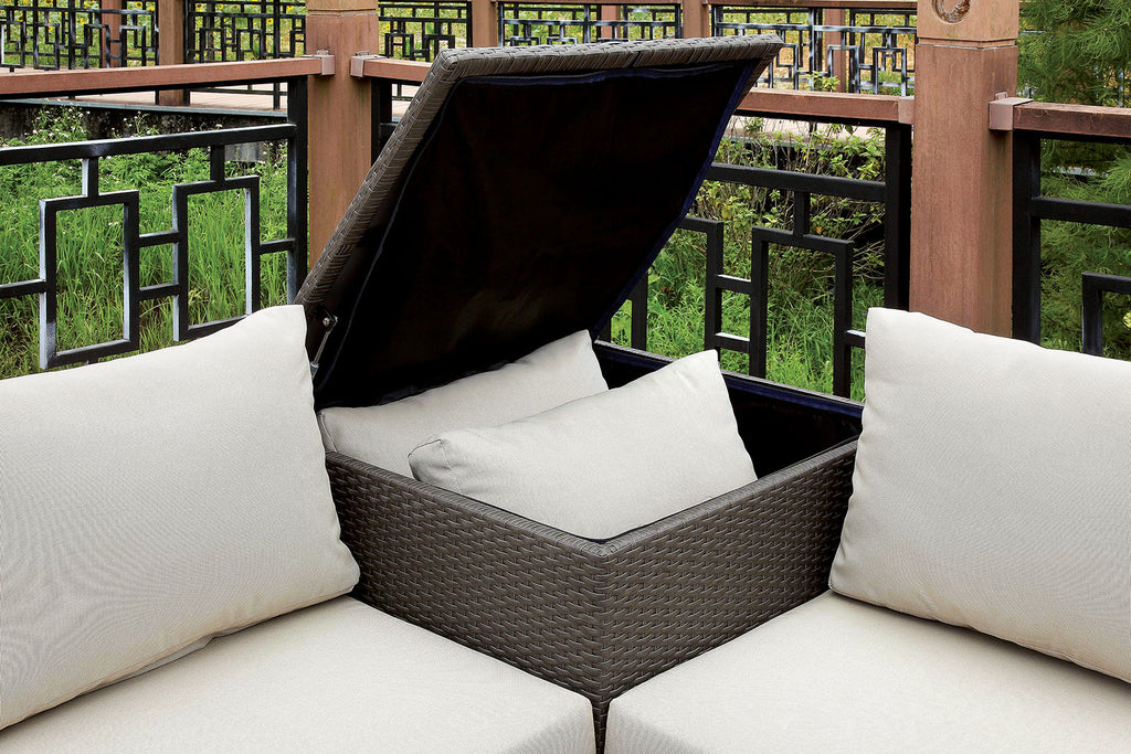 DAVINA - 3 Pc. Patio Set Storage - CM-OS1818-SET